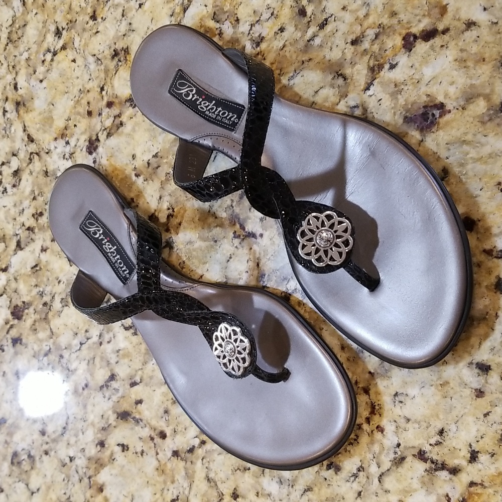 Brighton Poetry sandals